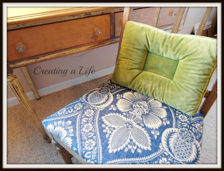 the little bitty chair makeover, home decor, painted furniture