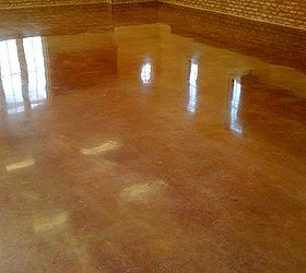 a polished concrete garage floor project recently completed at chateau elan 1000sf, concrete masonry, flooring, A polished concrete garage floor project recently completed at Chateau Elan 1000sf Client LOVES it