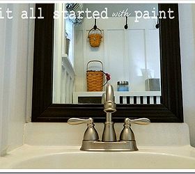 powder room, bathroom ideas, home decor, paint colors, wall decor