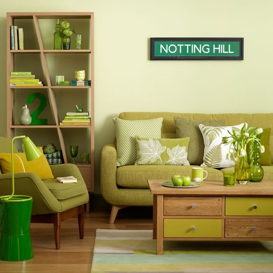 decorate with green, home decor