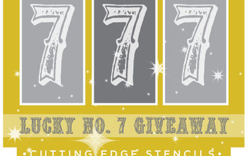 Stencil Giveaways Going on NOW with 7 Blogs – 7 Projects – 7 Chances to Win!!