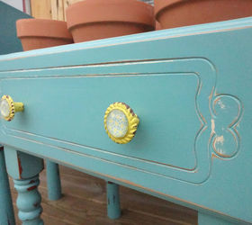 old drawers turned into planter boxes, A great way to add a pop of color on a front porch in the kitchen on a deck or even in the garden seal with an outdoor poly for the summer