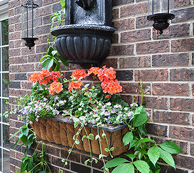 10 great ways to dress up a garden wall or fence, fences, gardening, landscape, outdoor living, 3 Hang a grouping of objects