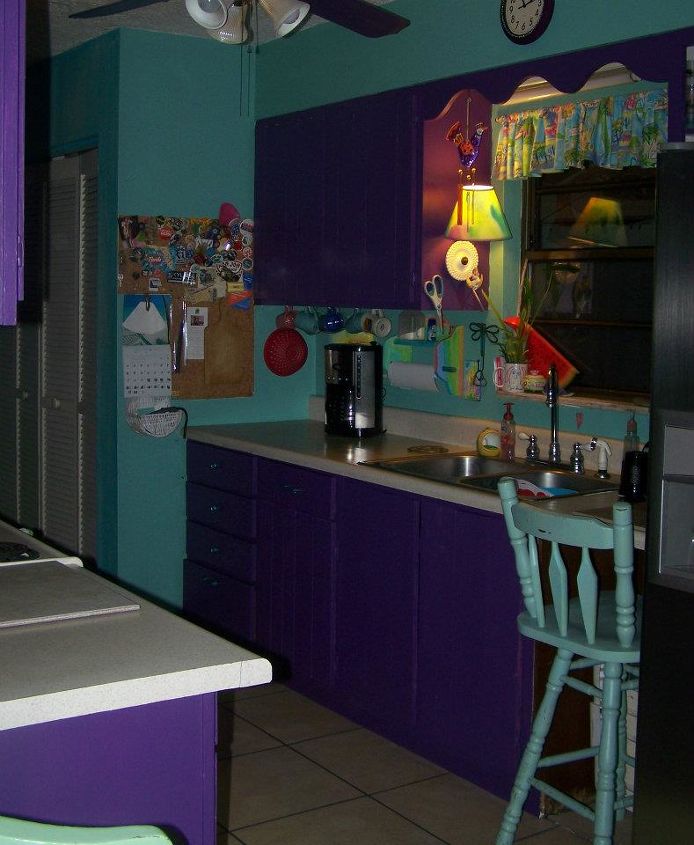 purple paradise, decks, home decor, outdoor living, painting, porches