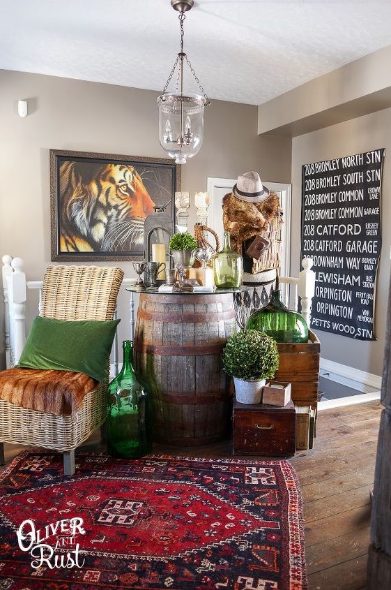 show off inspire oliver rust, home decor, living room ideas