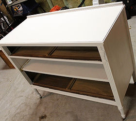 emerald green buffet tutorial drab to fab designs, painted furniture, Then two coats of primer