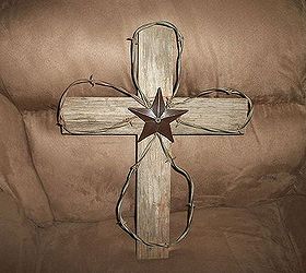 rustic wooden cross, crafts, repurposing upcycling