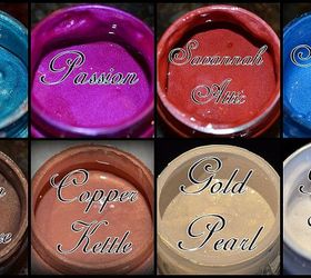 shabby chalk paint colors, paint colors, Shabby Shimmers