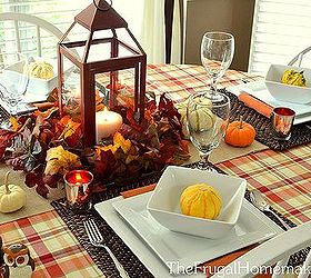 my fall blessings tablescape, seasonal holiday d cor, thanksgiving decorations, Love these white porcelain BHG dishes