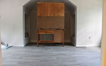 My New Office/Craft Room Floors- Vinyl Plank Flooring