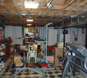 basement renovation in west chester pa, basement ideas, home decor, home improvement, Before photo of the unfinished basement
