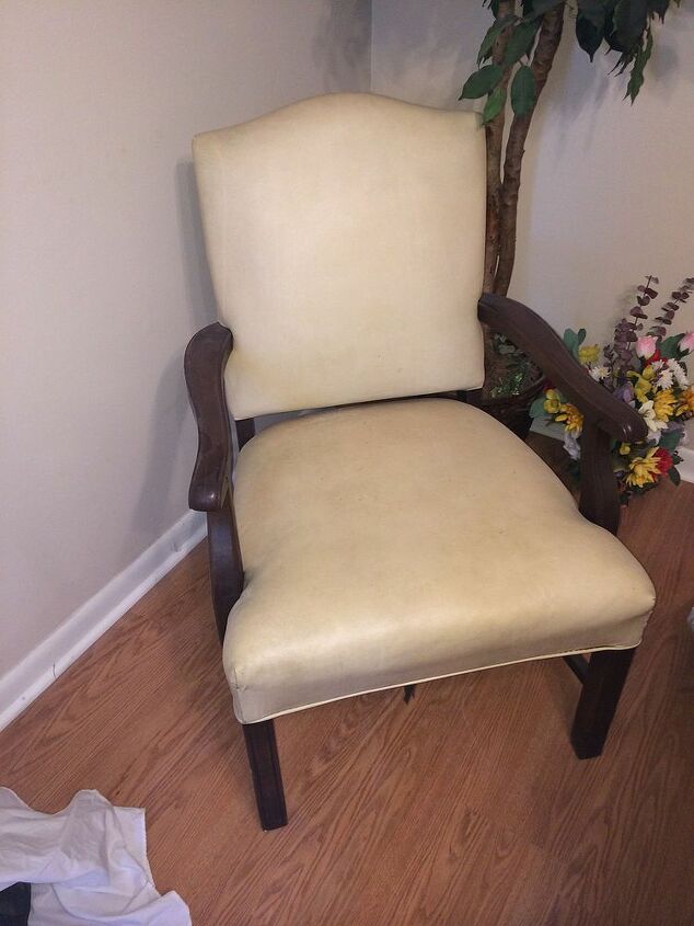 chair in serious need of updating, painted furniture
