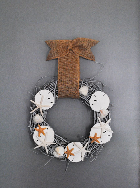 seashell wreath tutorial, crafts, wreaths, Easy and fun I have a supply list and links on my blog if you need to find the shells Or grab some off the beach on your next vacation