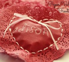paper heart valentines, crafts, seasonal holiday decor, valentines day ideas