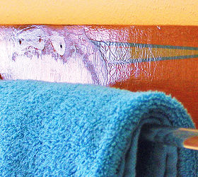 repurposed upcycled vintage water ski towel amp robe rack, bathroom ideas, repurposing upcycling, Repurposed Upcycled Vintage Water Ski Towel Robe Rack by GadgetSponge com