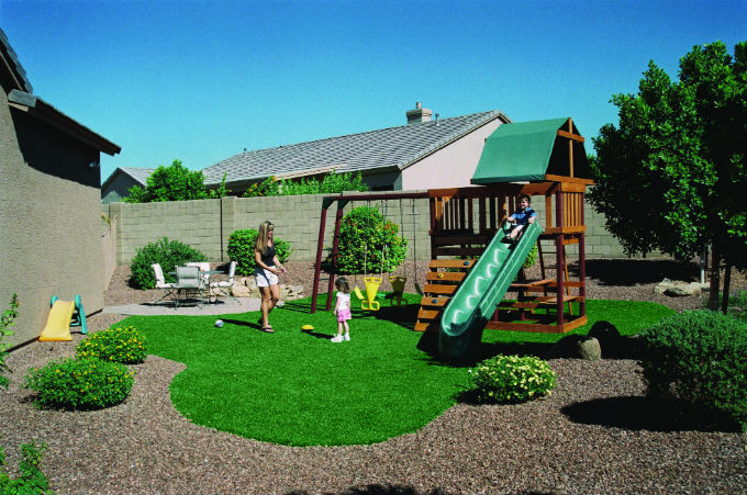 grama artificial para playgrounds