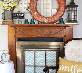 vibrant amp happy summer mantel, home decor, seasonal holiday decor, I m really thrilled with how my Summer mantel came together It s quirky and fun