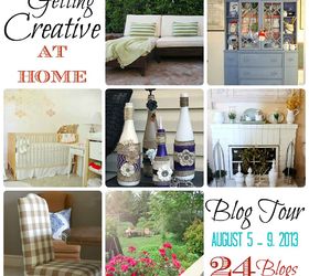 getting creative home blog tour is up and ready to tour, crafts, home decor, Creative at Home Tour