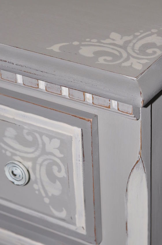 french country chic dresser, painted furniture