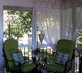 screen porch seating daybed, fireplaces mantels, home decor, outdoor living, porches