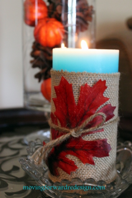 diy fall candle, crafts, seasonal holiday decor