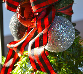 alternative to christmas garland, christmas decorations, crafts, seasonal holiday decor