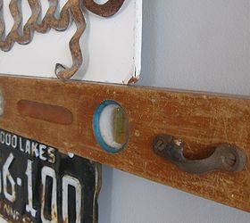a collection of signs and junk makes for fun and junky wall art, crafts, home decor, repurposing upcycling