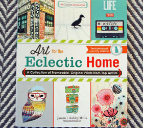 eclectic art for your home, crafts, home decor, living room ideas, A book of frameable art for everyone