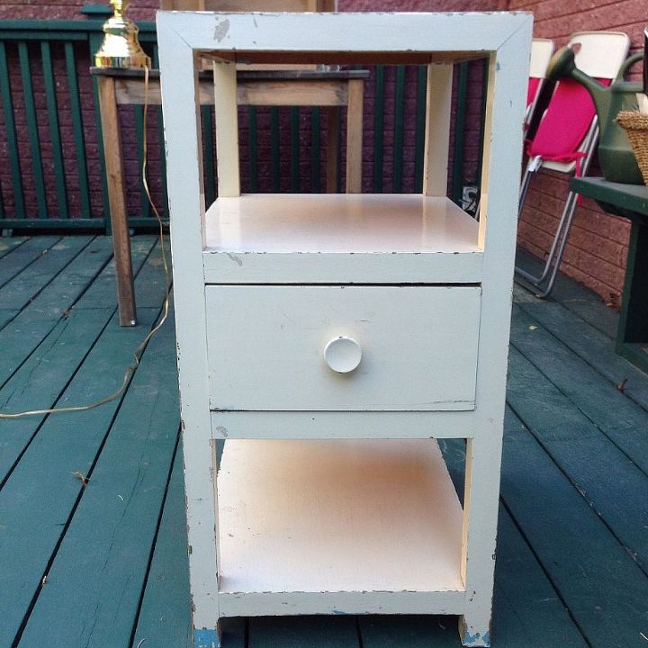 the two little bedside tables that could, painted furniture, They were so cute