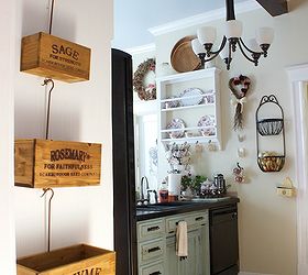 decorating with herb nesting crates, gardening, home decor, kitchen design