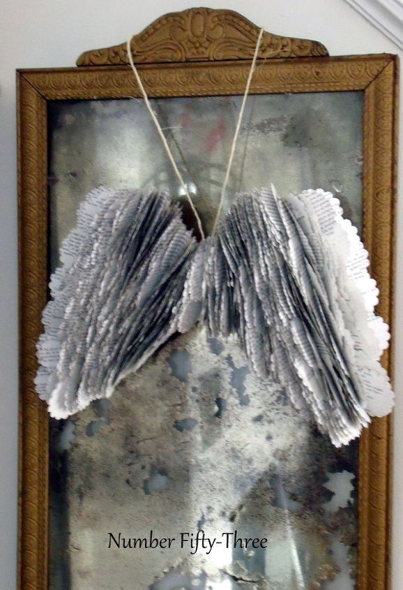 valentine entry amp book page angel wing tutorial, crafts, seasonal holiday decor, valentines day ideas