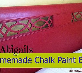 homemade chalk paint antique bed before after and mini room tour, chalk paint, crafts, painted furniture, 30 Antique Bed transformed with Homemade Chalk Paint