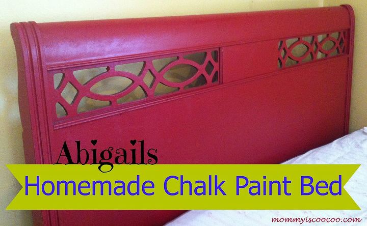 homemade chalk paint antique bed before after and mini room tour, chalk paint, crafts, painted furniture, 30 Antique Bed transformed with Homemade Chalk Paint