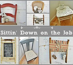 Repurposed Broken Chairs Hometalk