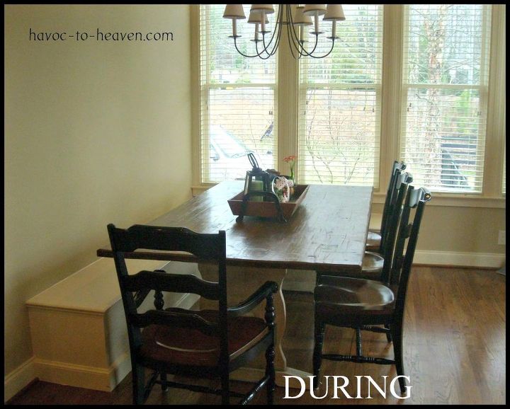 kitchen banquette area, home decor, kitchen design, Kitchen Banquette Area During