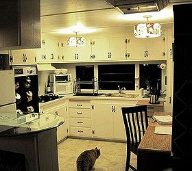 kitchen lighting a finishing touch to a mobile home renovation, home improvement, kitchen design, lighting