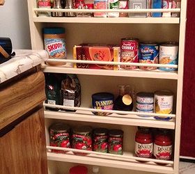 diy slide out pantry kitchen storage, closet, diy, how to, storage ideas