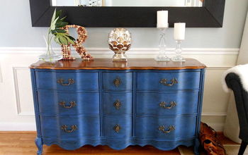 Gorgeous Before and After: Refinished Dresser
