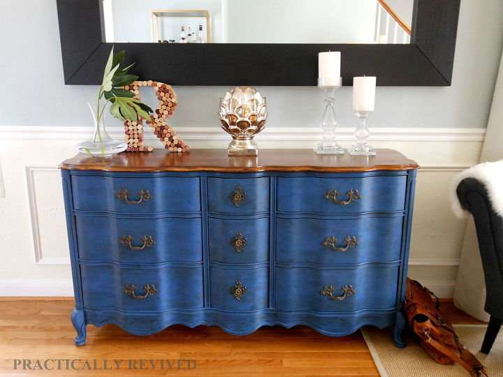 Gorgeous Before And After Refinished Dresser Hometalk