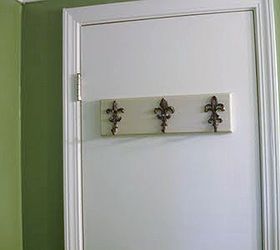 how to hang a wall object with two hooks, home maintenance repairs, You re done Simply hang your hook on the wall or in my case the door and stand back to admire your handiwork