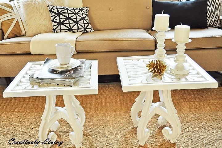 my sofa tables makeover, living room ideas, painted furniture