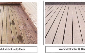 when "Q" deck is applied all nail holes are concealed
