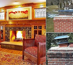 take care of your home this season, curb appeal, fireplaces mantels, home maintenance repairs, plumbing, roofing, windows, Enjoy your fireplace w complete peace of mind by having the chimney checked and cleaned by a certified chimney sweep It s vital that the chimney be examined for blockage that can cause dangerous carbon monoxide build up Titus Built