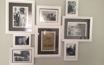 Family Photo Displayed in Old Frames
