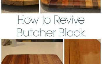 How to Revive Butcher Block
