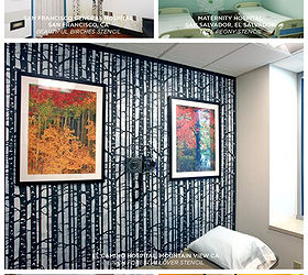 stenciling rooms that rock 4 chemo, home decor, painting, wall decor