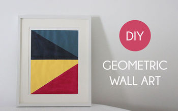 DIY Geometric Wall Art