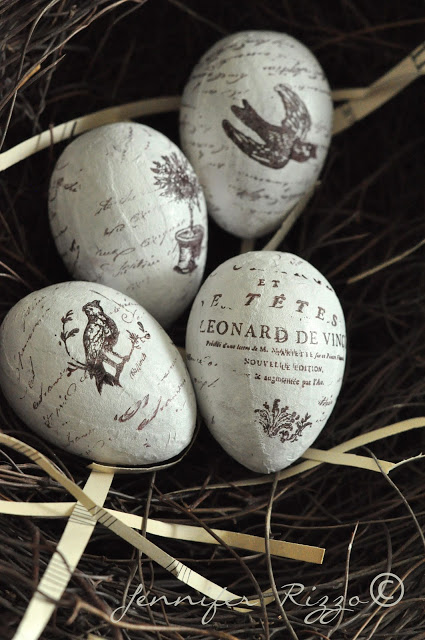 show off and inspire, home decor, She gives us a fabulous tutorial on how to create these stamped eggs