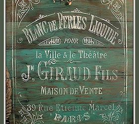 beautiful french pallet art for spring, crafts, home decor, living room ideas, pallet, repurposing upcycling, If I hadn t kept the dresser I just did I would have for sure been keeping this sign