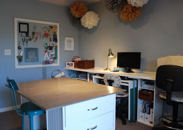 a diy sewing room, cleaning tips, craft rooms, organizing, shelving ideas, storage ideas, Another view of the room